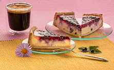 Cheesecake borůvkový