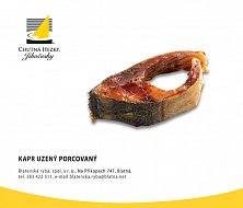Kapr uzený porcovaný