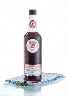 Borůvkovo-brusinkový sirup