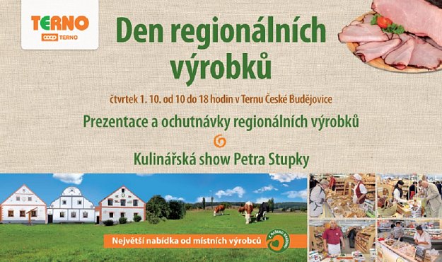 Den regionálních výrobků v českobudějovickém TERNU